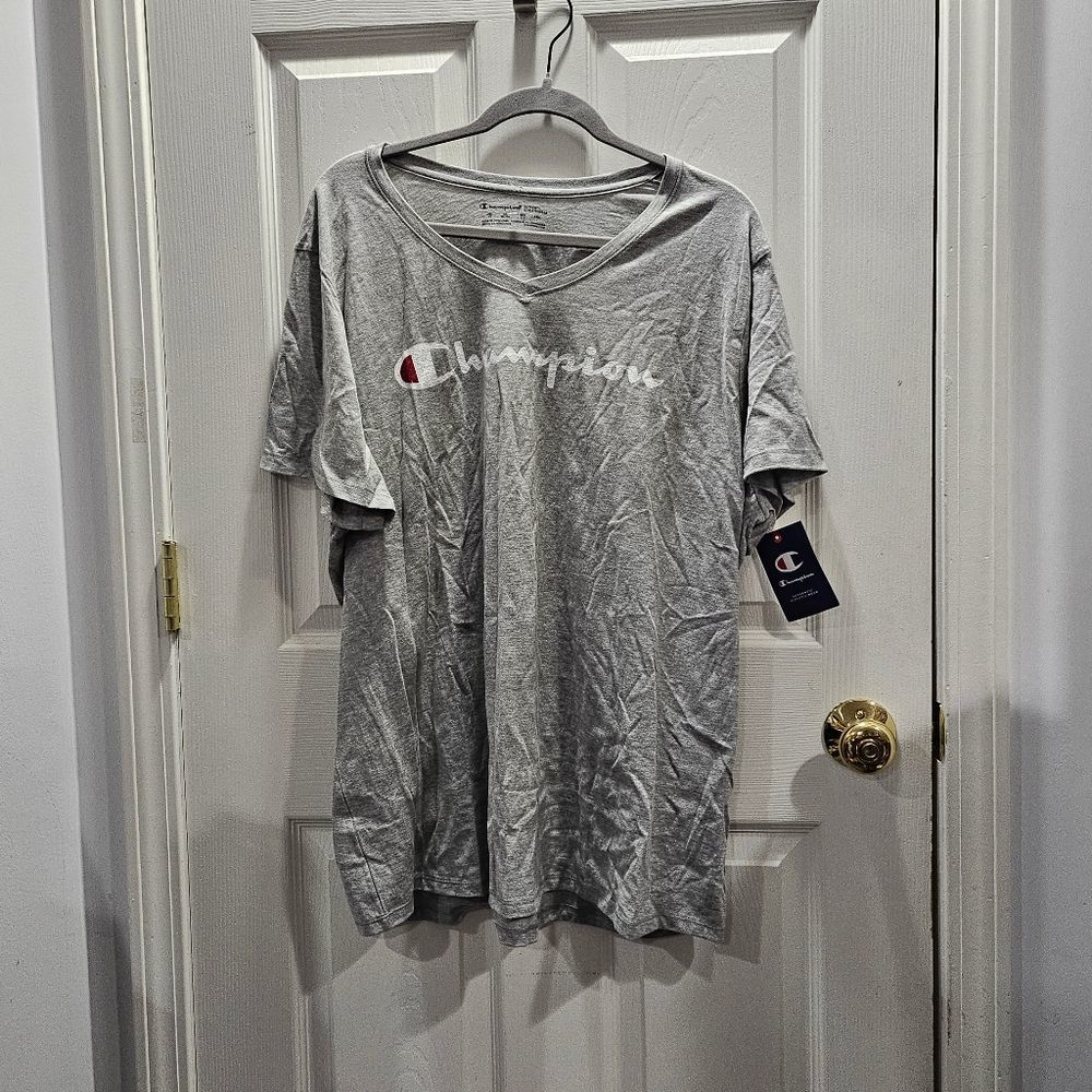 NWT Women's Champion Gray Activewear Top Size 3X